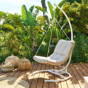 Pied pour chaise suspendue PANAO Blanc 113 x 210 cm - Acier traité époxy Hespéride Image