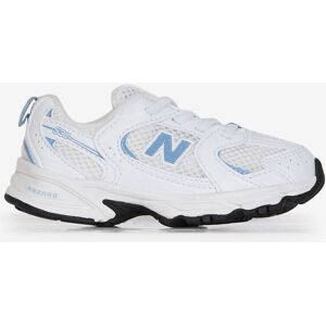 New Balance 530 El - Bébé blanc/bleu 22,5 unisexe Image