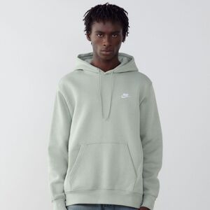 Nike Hoodie Club Small Logo vert/blanc xs homme Image