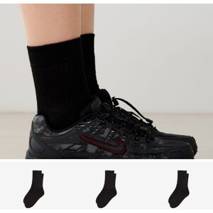 Courir Pack Chaussettes X3 Mid Crew noir 43/46 unisex Image