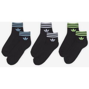 Adidas Originals Chaussettes X3 Ankle Half-cushioned noir/bleu 43/45 femme Image