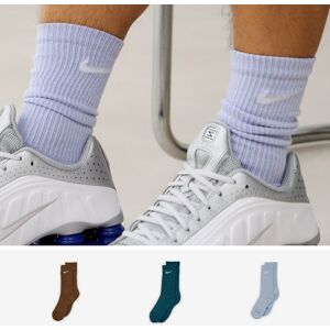 Nike Chaussettes X3 Crew Solid Color Assorti bleu/marine 38/42 homme Image