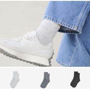 Courir Pack Chaussettes X3 Mid Crew gris 35/38 femme Image
