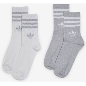 Adidas Originals Chaussettes X2 Crew Glitter gris/blanc 37/39 femme Image