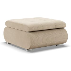 Greensite Faito puff, kordbársony, bézs Image