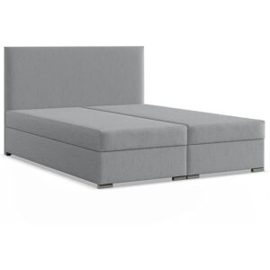 Greensite Zonza ágy, szövet, 160 x 200 ágyneműtartóval, szürke Image