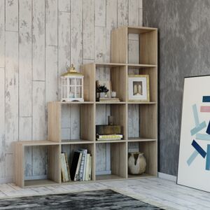 Greensite Odell Step 4X4 polc, 153x153x30 cm, sonoma Image