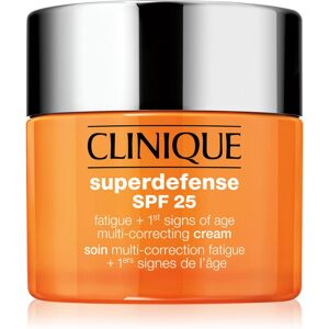 Clinique Superdefense™ SPF 25 Fatigue + 1st Signs Of Age Multi-Correcting Cream krém az öregedés első jelei ellen száraz és kombinált bőrre SPF 25 50 ml Image