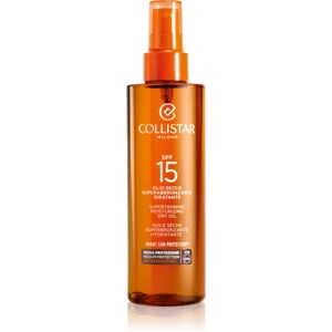 Collistar Special Perfect Tan Supertanning Moisturizing Dry Oil napolaj SPF 15 200 ml Image