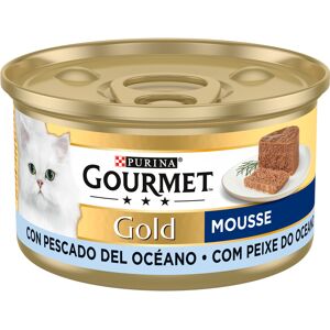 24x85g Gourmet Gold Paté Óceáni hal nedves macskatáp Image