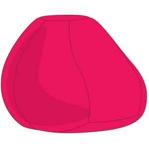 Babszem bútorház Magenta Babzsák Puff Huzat Image