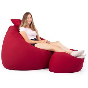Babszem bútorház Bordó ALL IN XXL Babzsákfotel Garnitúra Image