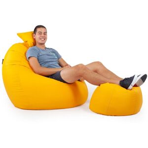 Sárga ALL IN Kültéri XXL Babzsákfotel Garnitúra Image