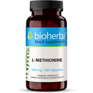 Bioherba L-metionin 350 mg, 100 kapszula Image