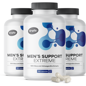 Erefit® 3x Men's Support Extreme – támogatás férfiaknak, összesen 540 kapszula Image