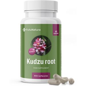 FutuNatura Kudzu root (japán nyílgyökér) - alkoholizmus és függőség, 60 kapszula Image