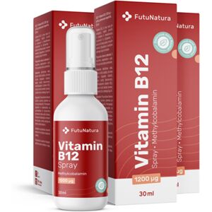 FutuNatura 3x B12-vitamin 1200 µg – spray, összesen 90 ml Image