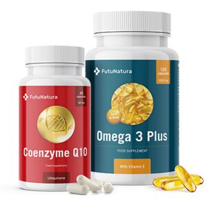 FutuNatura Szívében fiatal: Omega 3 + Q10 koenzim, készlet Image