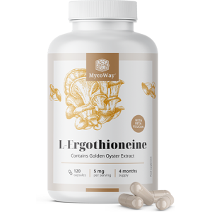 MycoWay® L-Ergotionein 5 mg, 120 kapszula Image