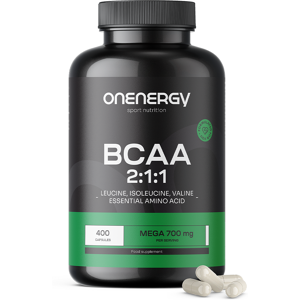 OnEnergy BCAA 2:1:1 Mega 700 mg, 400 kapszula Image
