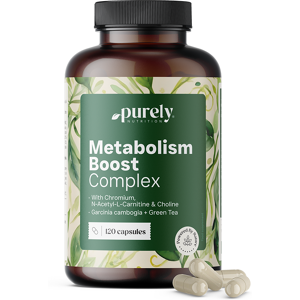 Purely Nutrition Metabolism Boost – Anyagcsere támogató komplex, 120 kapszula Image