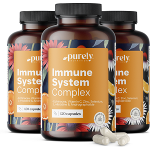 Purely Nutrition 3x Immunrendszer komplex, összesen 360 kapszula Image