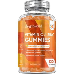 WeightWorld C-vitamin 200 mg, 120 gumicukor Image