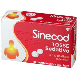 Haelon Italy srl Sinecod - Tosse Sedativo 5 Mg Confezione 18 Pastiglie Image