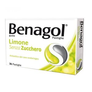 Reckitt Benckiser Benagol*limone senza zucchero 36 pastiglie Image