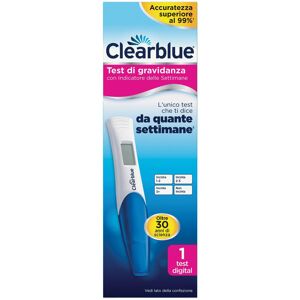 Clearblue Test di Gravidanza con Indicatore delle Settimane, 1 Test Digitale Image
