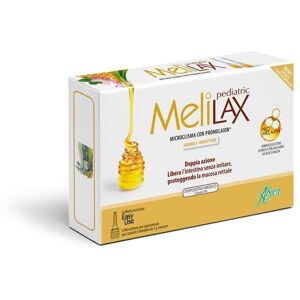 Melilax - Pediatric Dispositivo Medico Microclisma con Promelaxin, 6 Pezzi Image