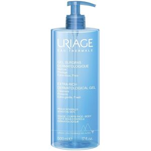Uriage Gel Detergente Dermatologico Extra-Ricco per Pelle Sensibile, 500ml Image