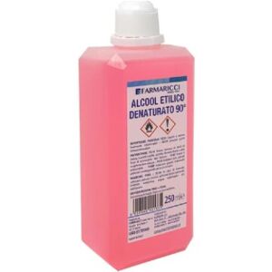 Farmaricci Since Alcool Etilico Denaturato 90°, 250ml Image