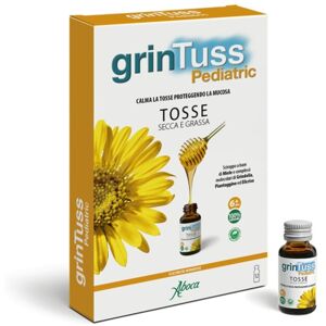 Grintuss - Pediatric Sciroppo Flaconcini Calma la Tosse, 12 Flaconcini Image