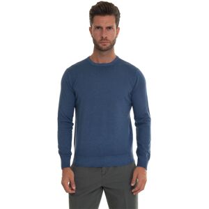 Hindustrie Maglia girocollo Denim Uomo 50 Image