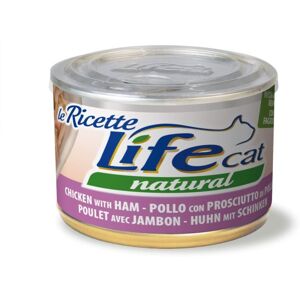 Life PetCare Life Cat Pollo con Prosciutto e Fagiolini 150g umido gatto Image