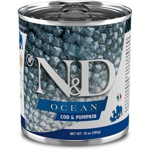 Vet Life Farmina N&D Ocean Merluzzo e Zucca 285g umido cane 285g Image