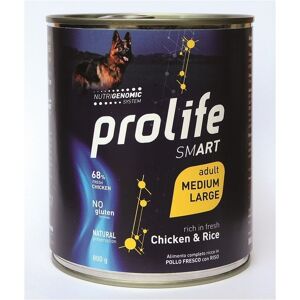 Prolife Adult Pollo e riso 800g umido cane 6 x 800g Image