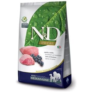 N&D - Natural & Delicious N&D Adult Agnello e Mirtillo Medium Maxi 12kg grain free crocchette cane 12 Kg Image