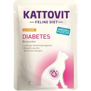 Kattovit Diabetic Pollo 85g umido dietetico gatto feline diet 85 g Image