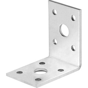 Staffa angolare acciaio zincato 50x50x35 mm 20 pz Image