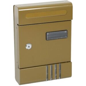 Cassetta postale in lamiera Cubby 200x300x60 mm bronzo Image