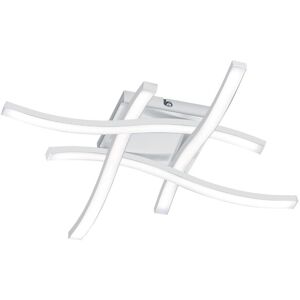 Trio Plafoniera diametro 45cm 4 bacchette bianca Image