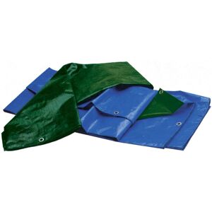Telone occhiellato antistrappo 2x3 m blu e verde Image