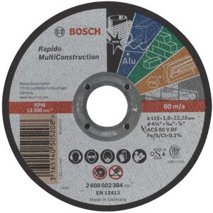 Bosch Mola da taglio rapido multiuso 115 mm Image
