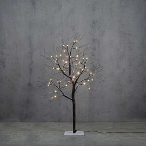 Luca Lighting Albero di Natale artificiale 54 LED innevato H 110 x Ø 35 cm Image
