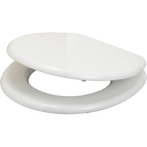 Obi Deco-Line Copriwater ovale Pollino OBI in legno bianco Image