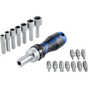 Lux Set Cacciavite a cricchetto e punte 18 pz Image