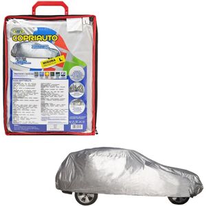 Copriauto Protector Tessuto Riflettente Antivento misura: L Image