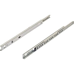 Hettich Guida su sfera a estrazione semplice per cassetti con scanalatura 17 mm 550 mm Image